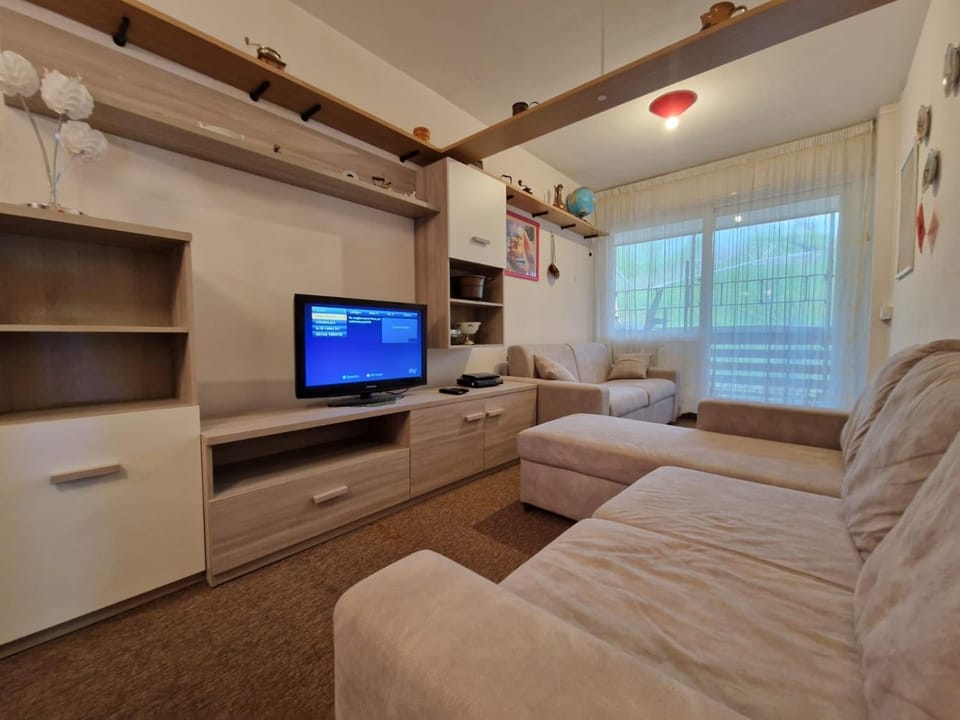 Kitchen or kitchenette, Living room, Seating area