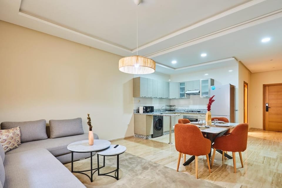 City Escape Modern 1-Bed Near Casa Voyageurs Apartment in Casablanca