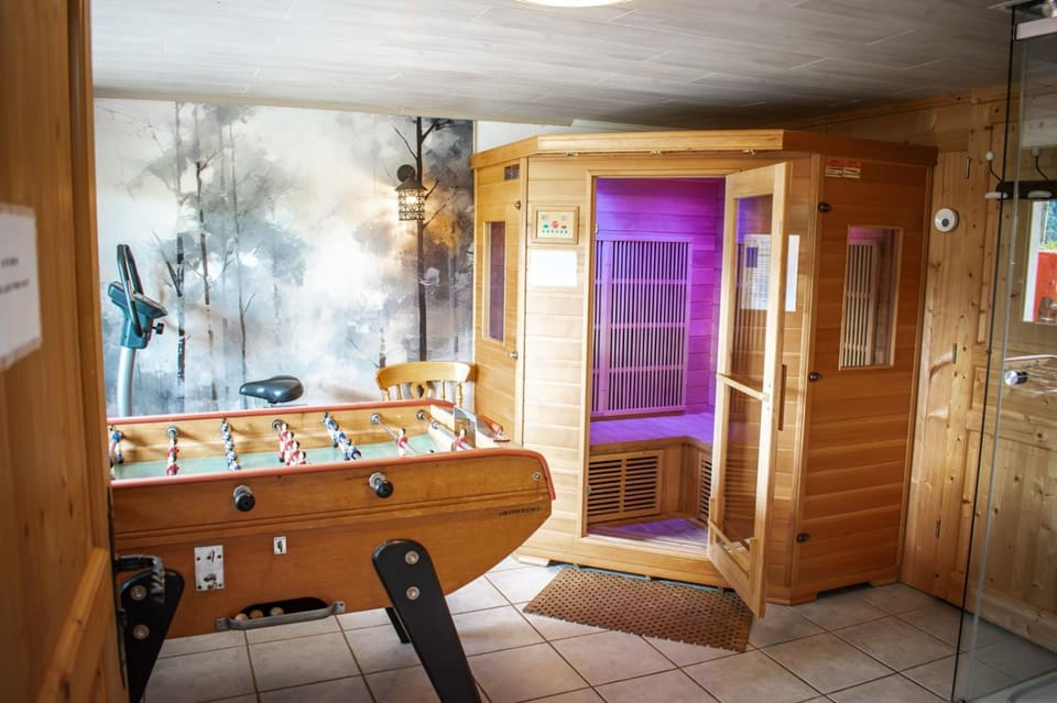 Chalet entier, vue panoramique, ruisseau et sauna. Chalet in Vosges