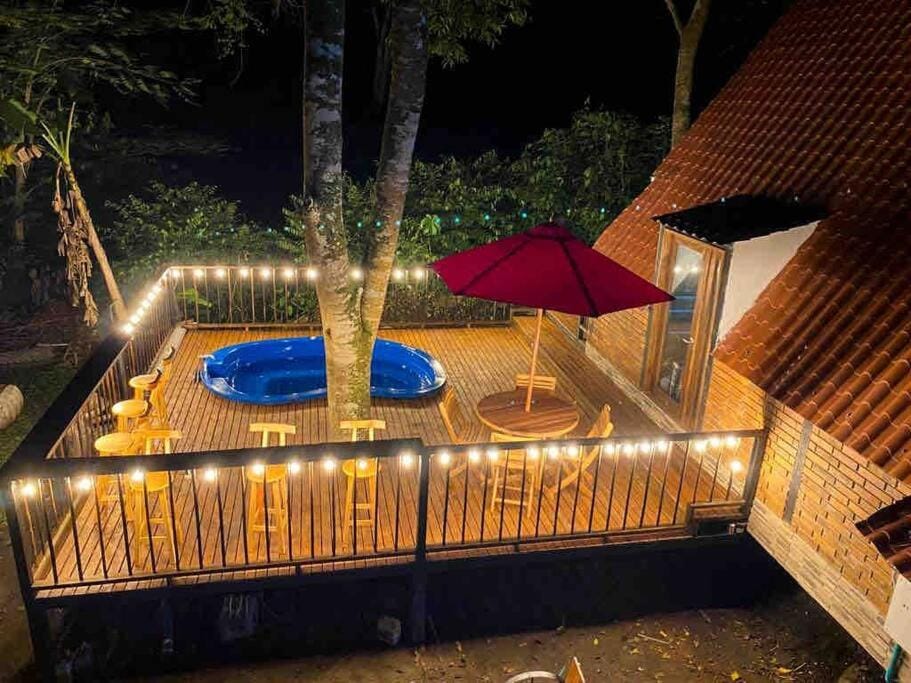 Patio, Night