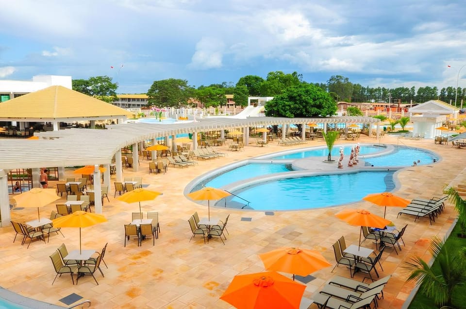 Day, Natural landscape, Aqua park, Pool view, Swimming pool, sunbed