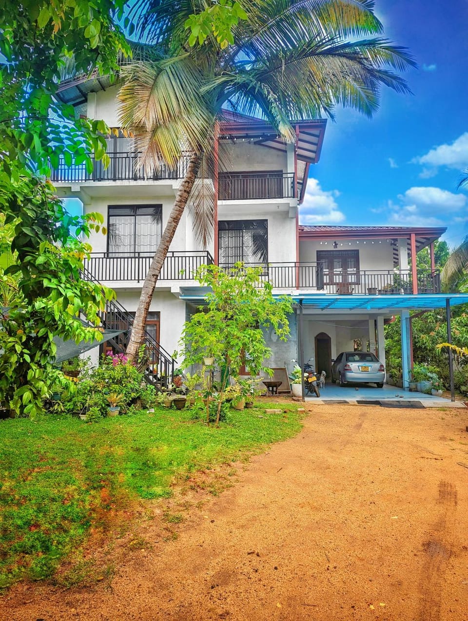 Property building, Garden