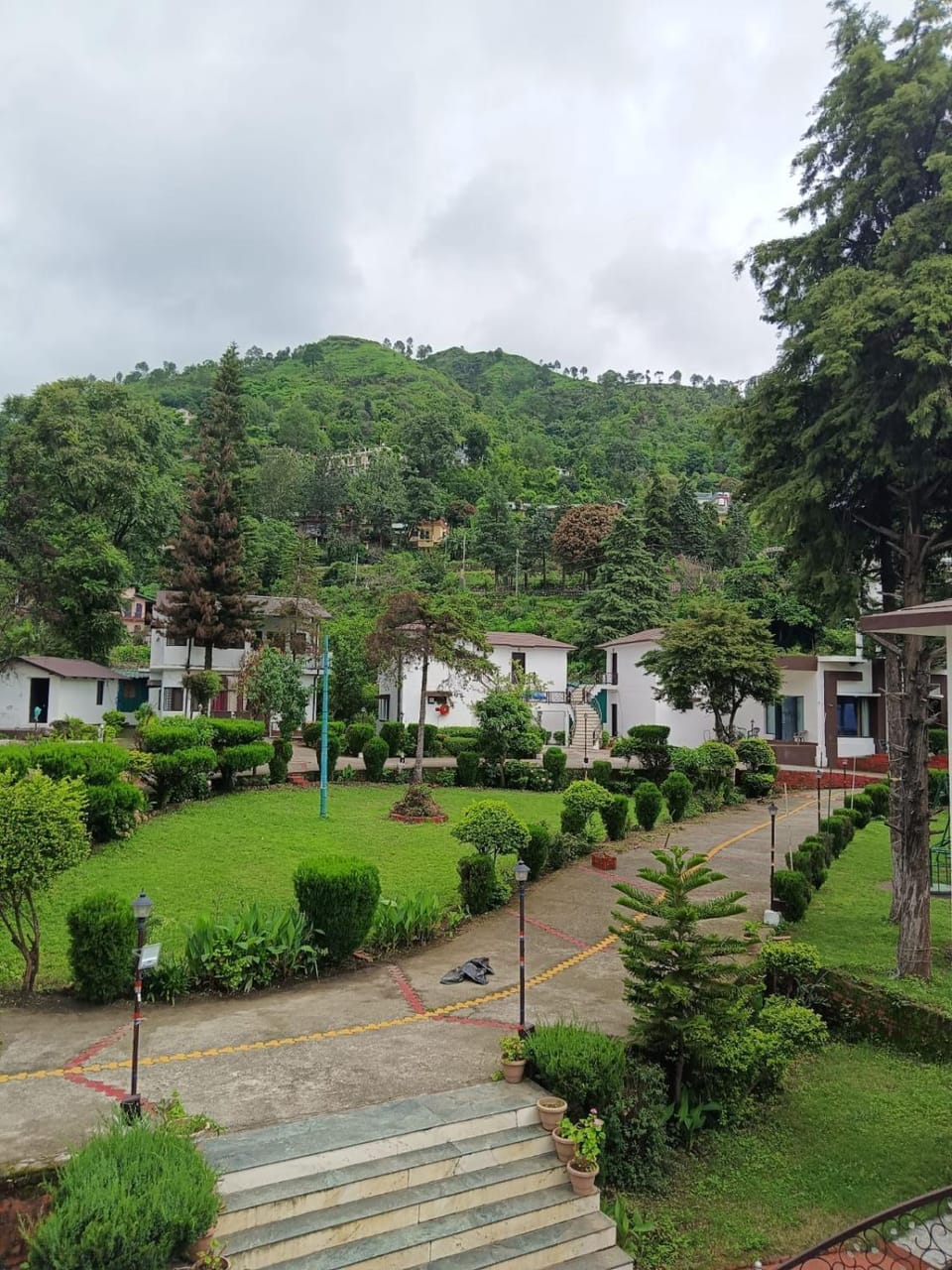 Property building, Garden