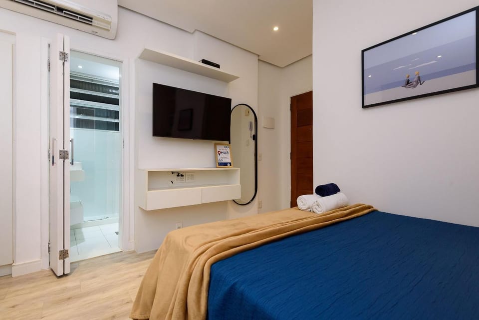Complete studio 200m from the beach | FM 144/409 Apartment in Rio de Janeiro