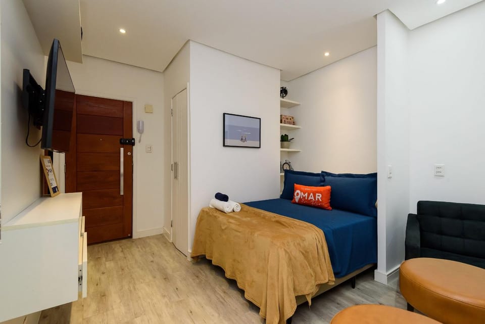Complete studio 200m from the beach | FM 144/409 Apartment in Rio de Janeiro