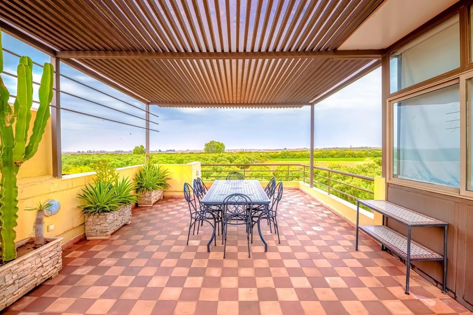 Balcony/Terrace, Garden view, Pool view