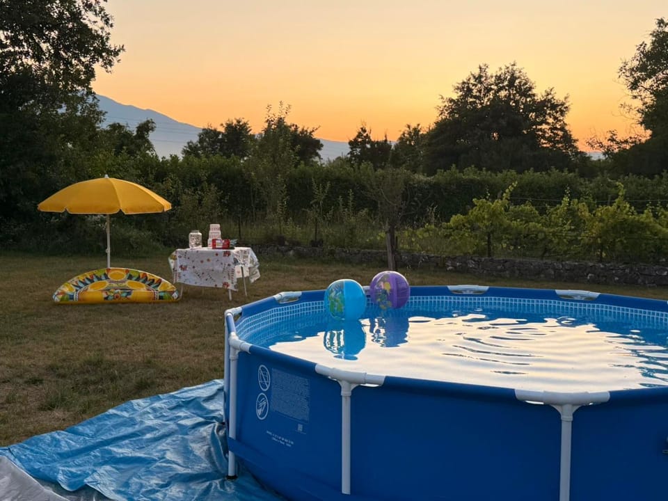 Garden view, Pool view, Sunset