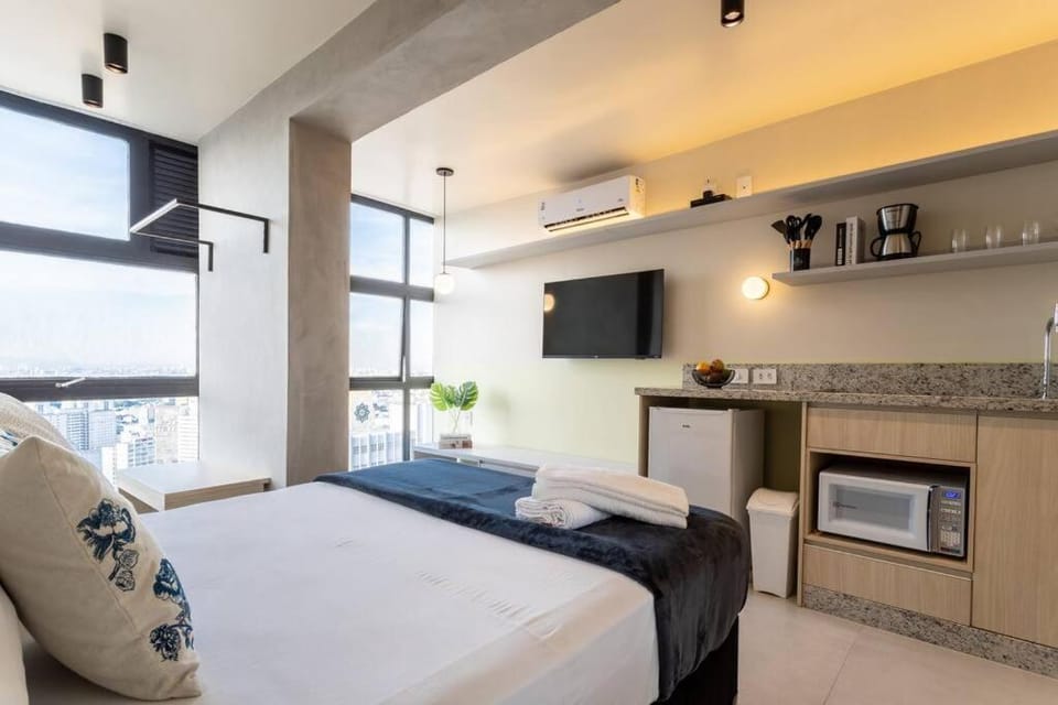 M3426B | Charme no topo da cidade (Sampa Sky) Apartment in Sao Paulo City