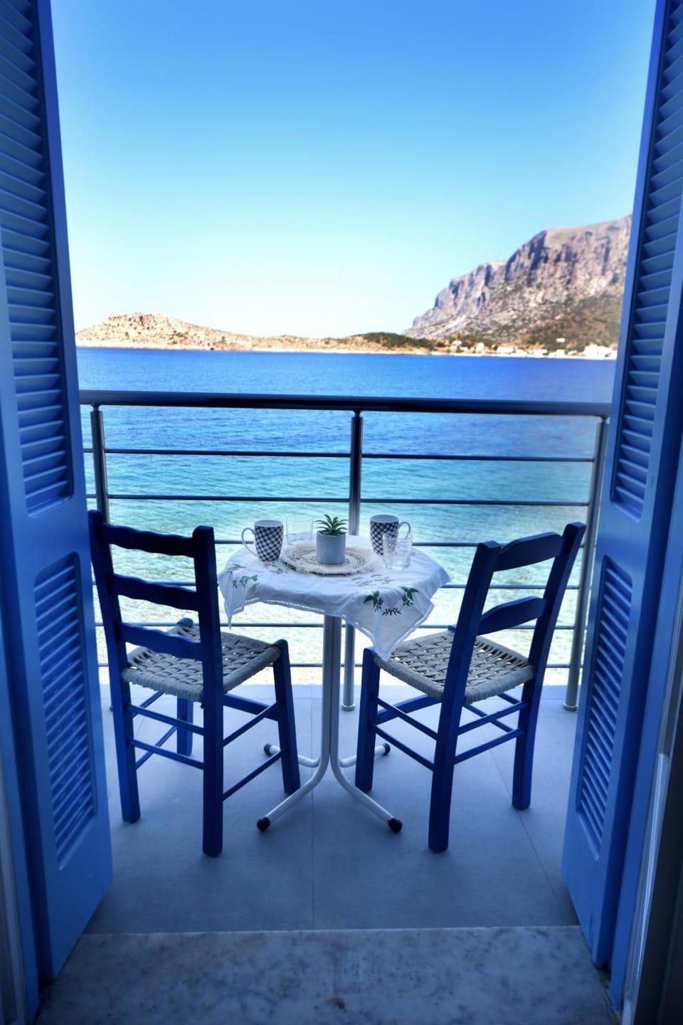 View (from property/room), Balcony/Terrace, Sea view