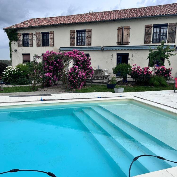Property building, Spring, Day, Garden, Garden view, Pool view, Swimming pool