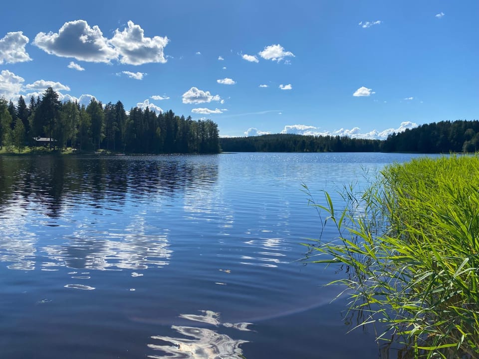 Beach, Lake view