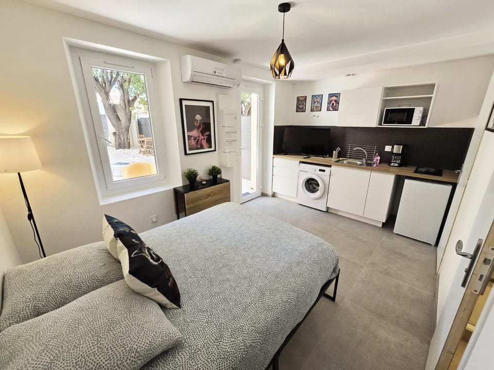 Gregbnb - Studio 17m2 - Terrasse - Clim - Ouest - 5 Apartment in Toulon
