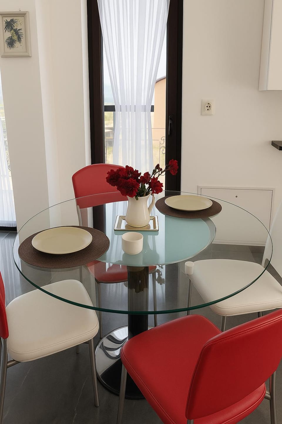 Living room, Communal kitchen