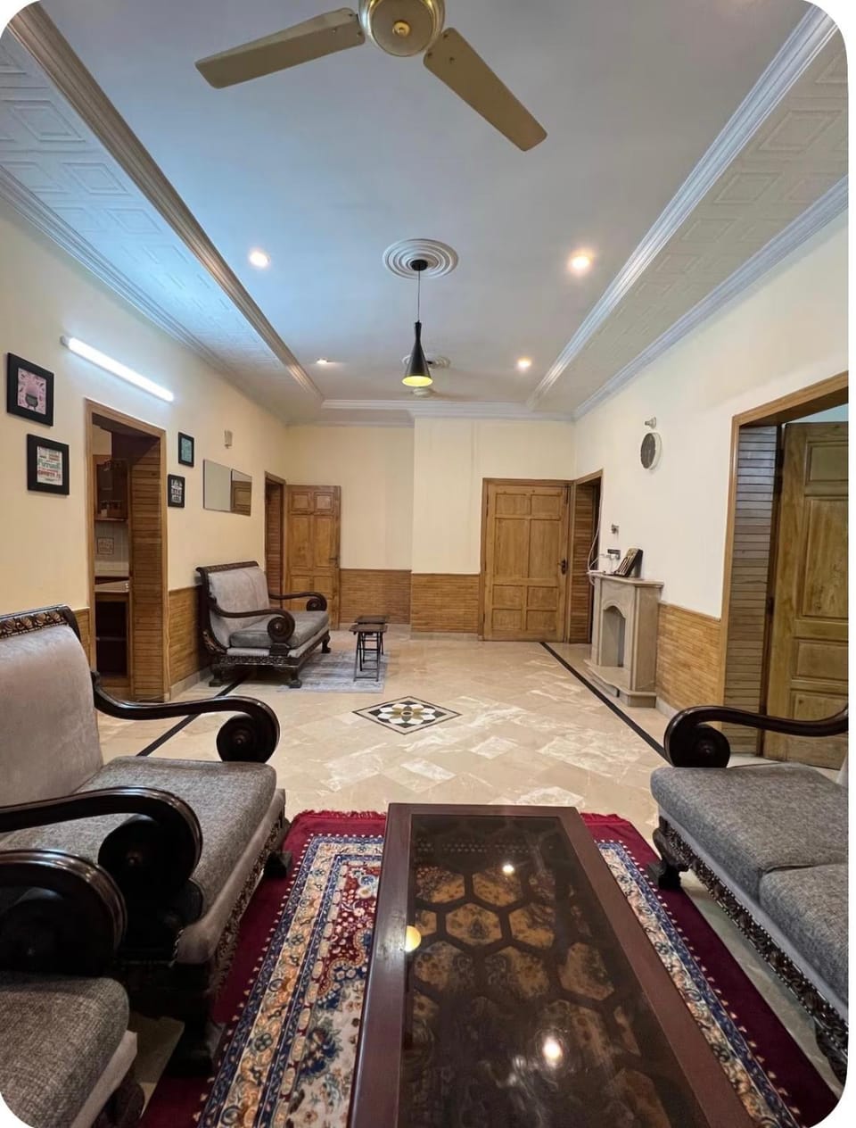 TV and multimedia, Living room, fireplace