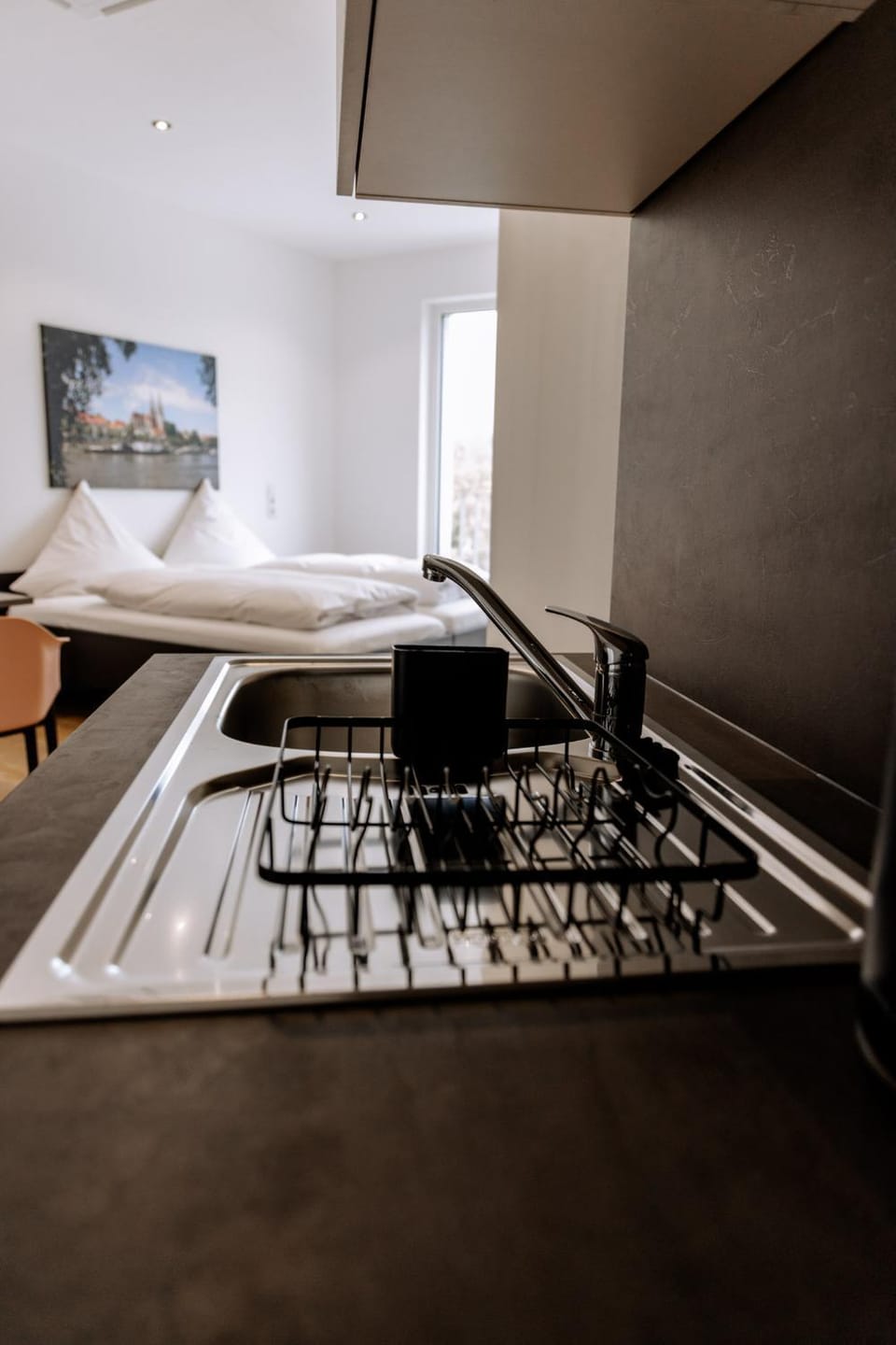 Kitchen or kitchenette, Bedroom