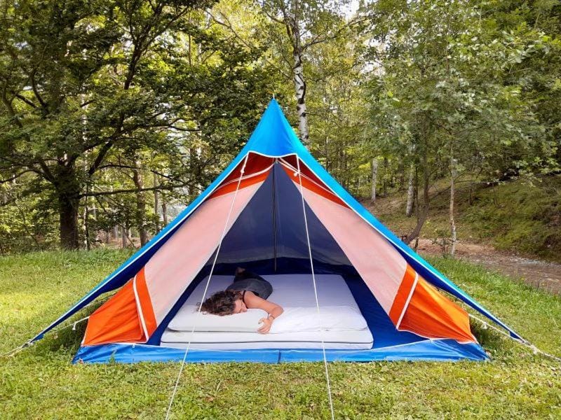 Il glomere - campeggio di Rorà Luxury tent in Piedmont