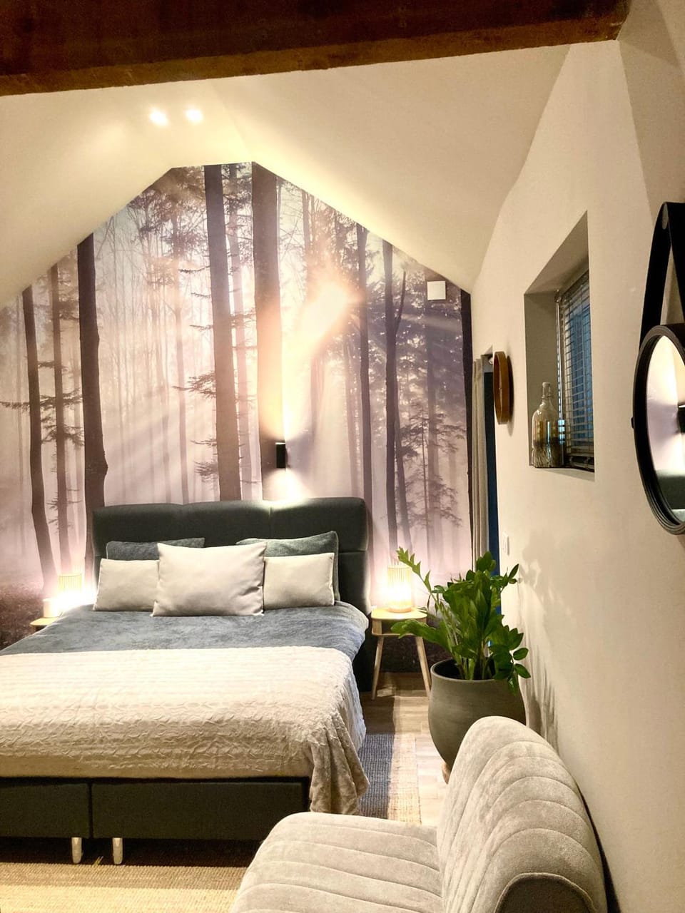 Bed, Bedroom