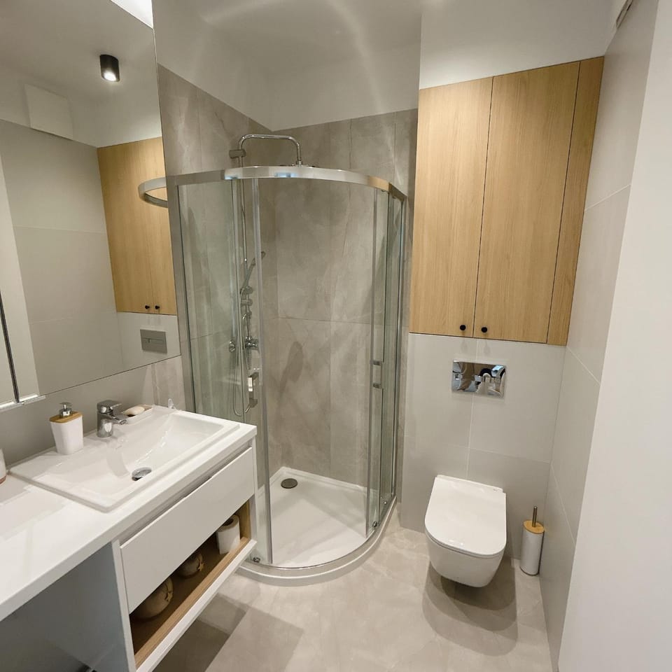 Shower, Toilet, Bathroom, towels