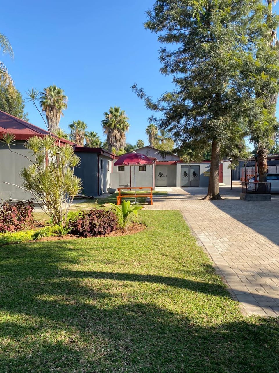Property building, Garden, Garden view