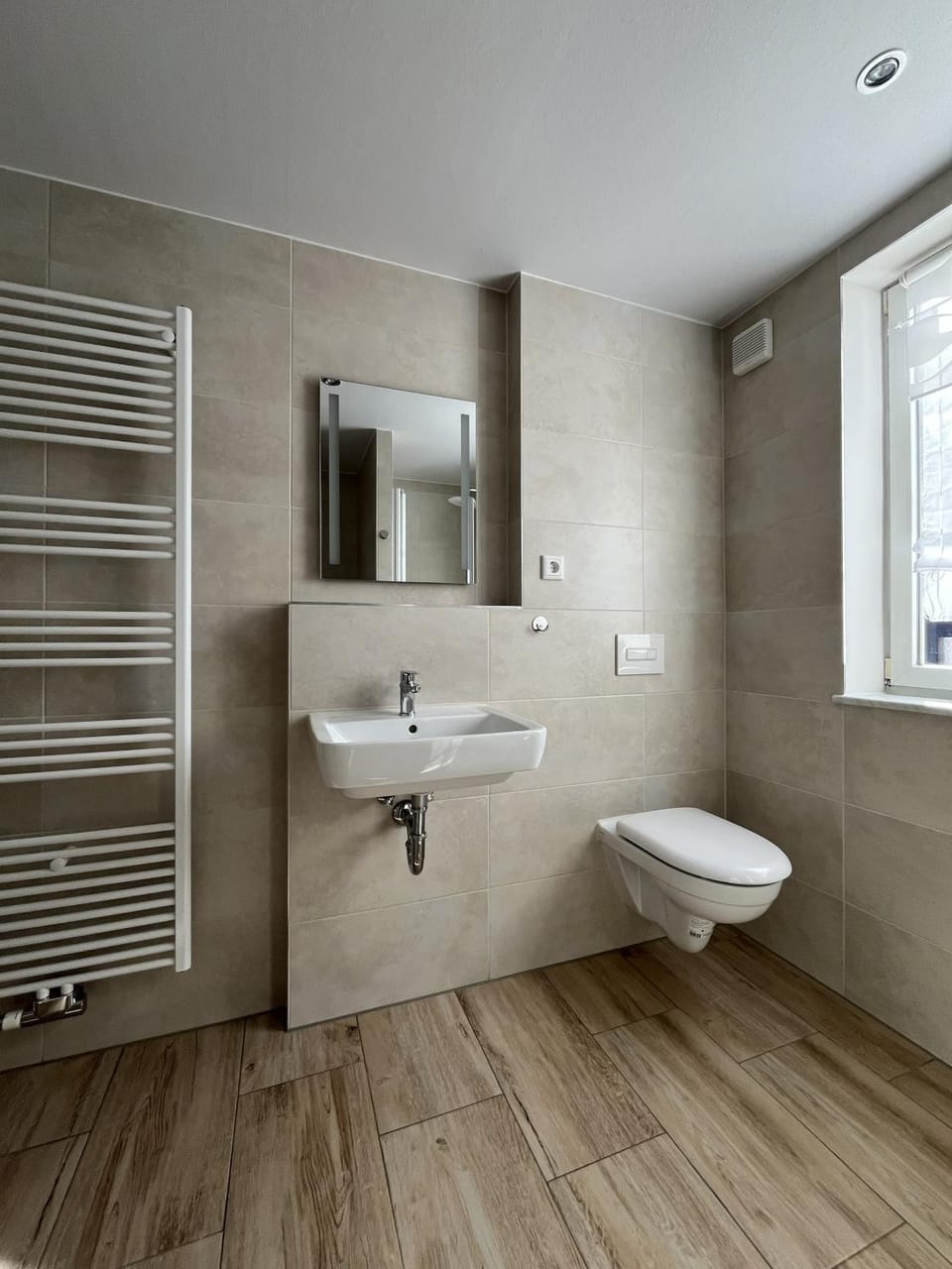 Bathroom, Living room