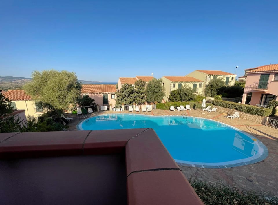 Natural landscape, Pool view, Swimming pool