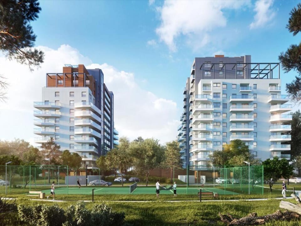 Property building, Neighbourhood, Tennis court, Location