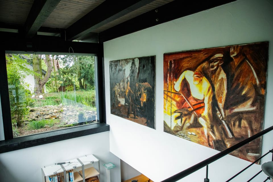 Art in Nature Apartment in Hesse