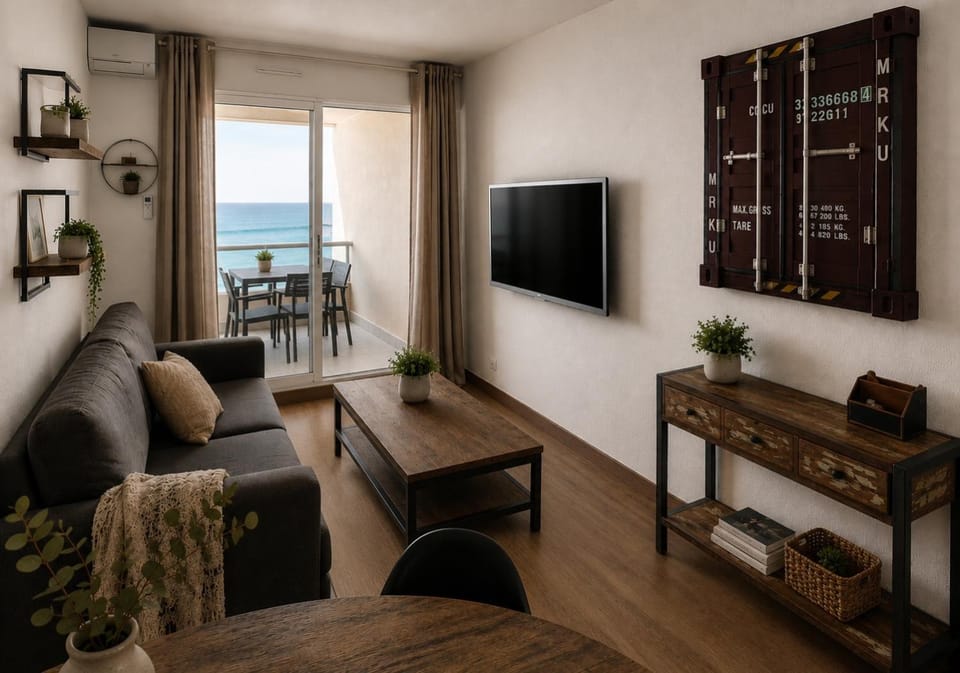 Évasion face à la mer Sète Corniche Balcon panoramique & appartement cosy Apartment in Occitanie