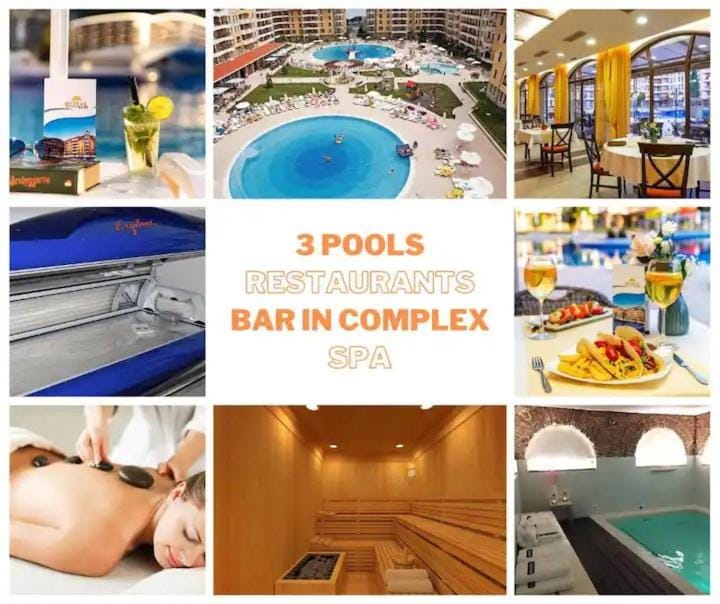 Apartment Bella - 3 pools, 2 bedrooms & 2 bathrooms Apartment in Sunny Beach
