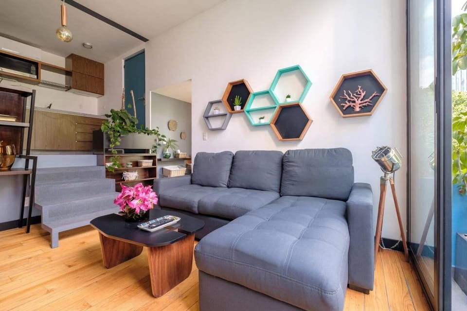 Sunny Penthouse Private Terrace Reforma Ac Apartment in Mexico City