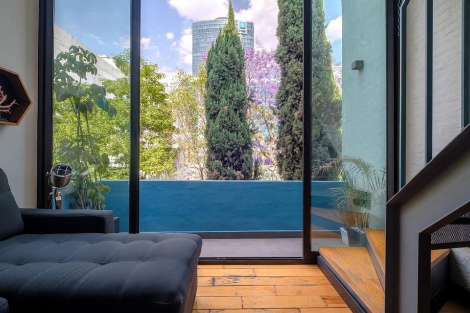 Sunny Penthouse Private Terrace Reforma Ac Apartment in Mexico City