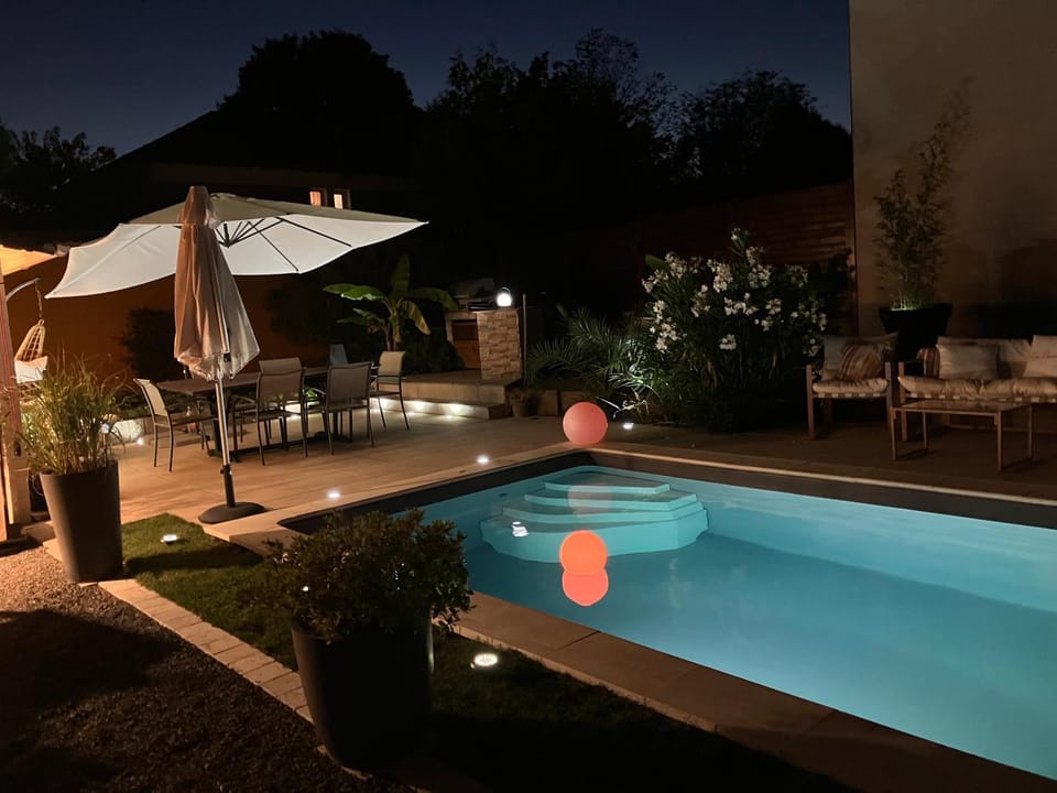 Patio, Garden, Balcony/Terrace, Garden view, Pool view, Swimming pool