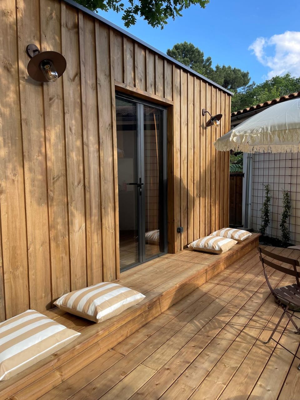 Patio, Garden view