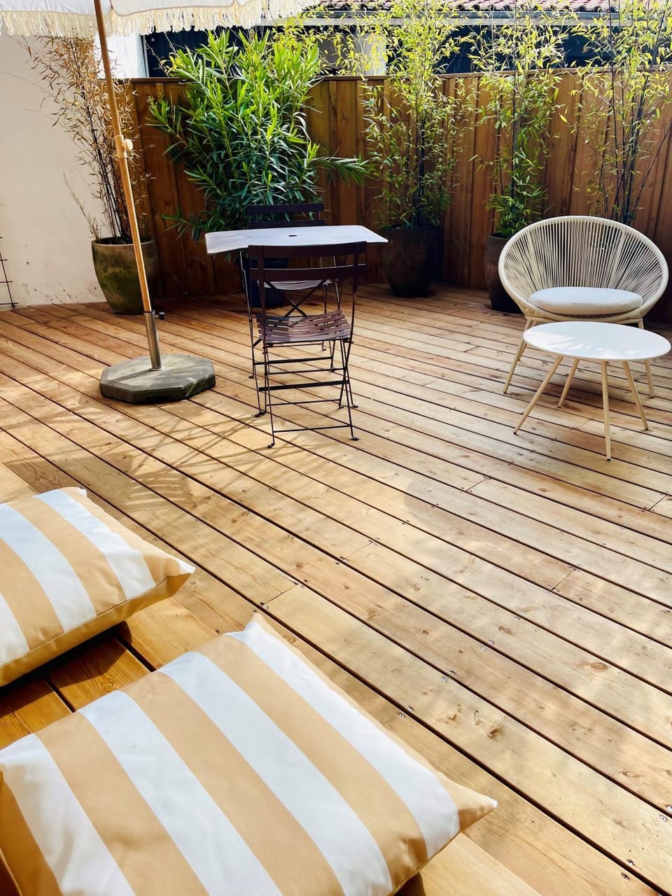 Patio, Garden, Garden view