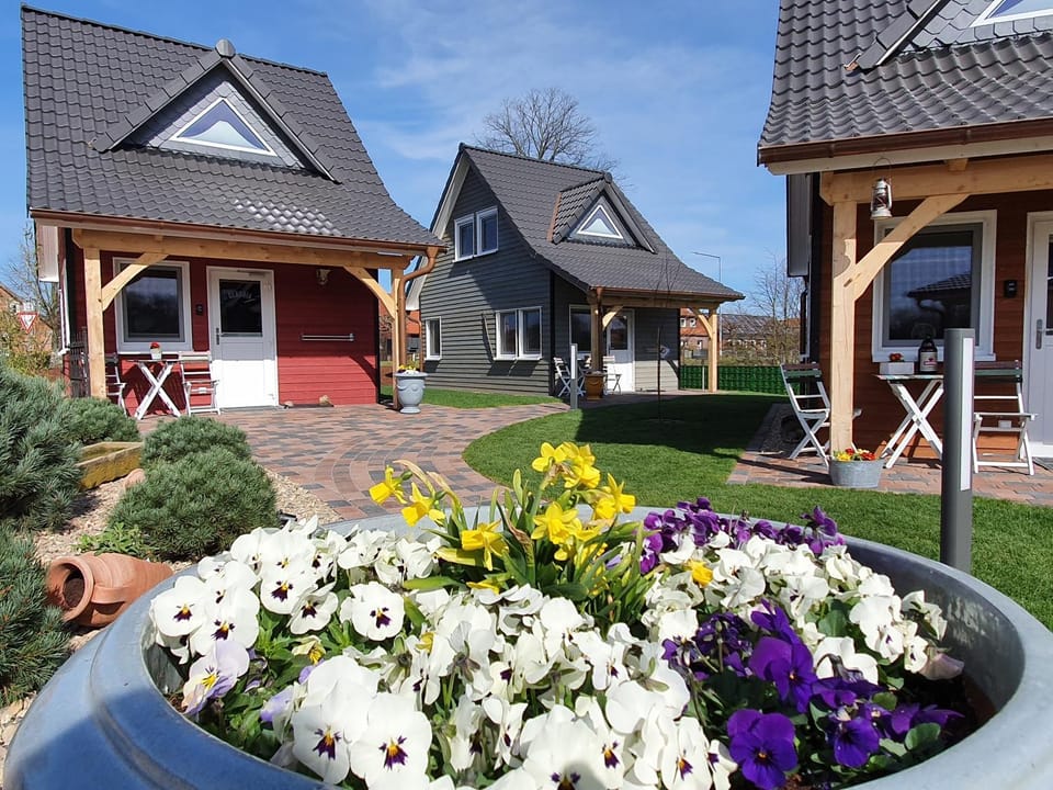 Property building, Garden view