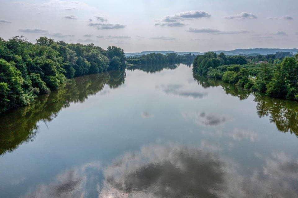 Bird's eye view, Fishing, River view