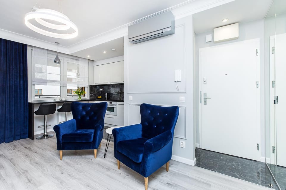 Living room, Seating area, oven, air conditioner