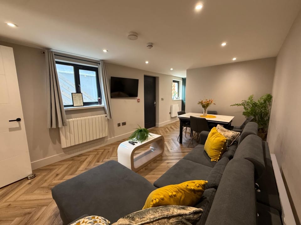 Communal lounge/ TV room, Bed, TV and multimedia, Living room, Photo of the whole room, Seating area, Bedroom
