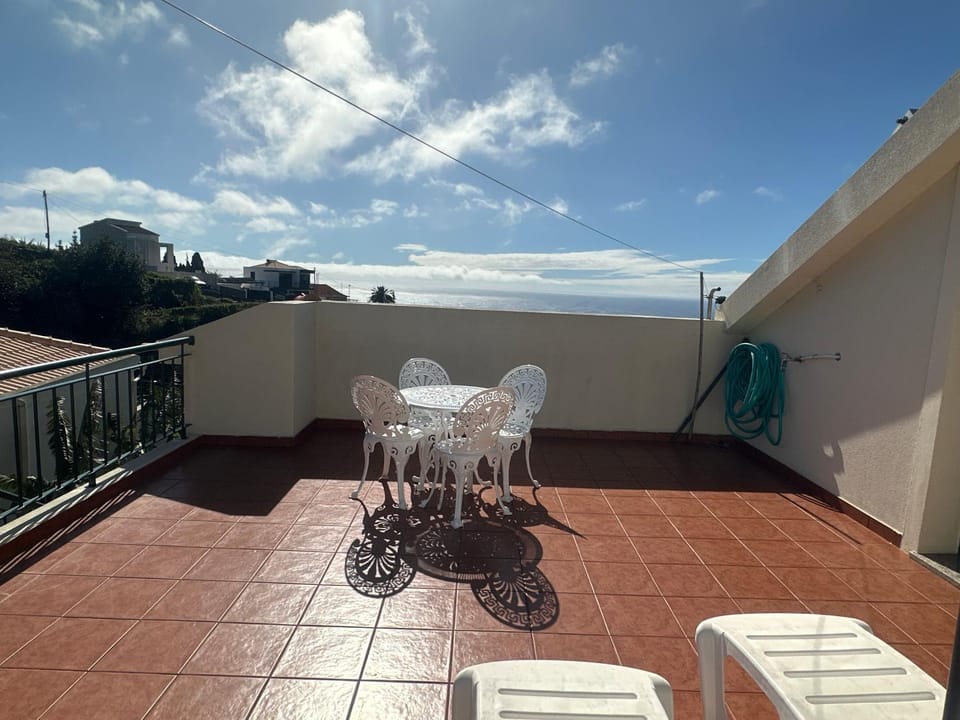 Patio, Natural landscape, Balcony/Terrace, Sea view