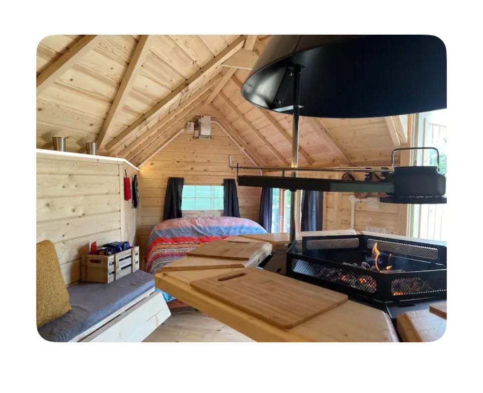 Bed, Living room, Photo of the whole room, Bedroom