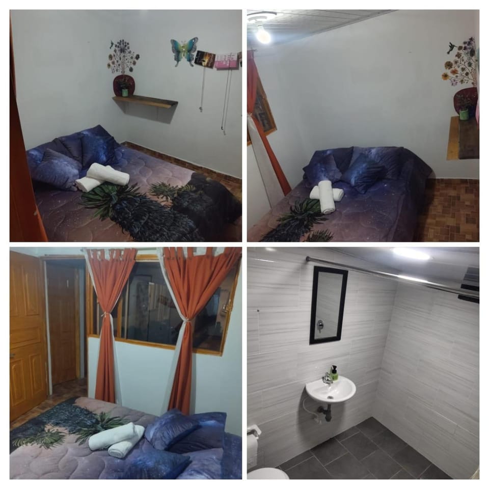 Bed, Bathroom, Photo of the whole room, Bedroom