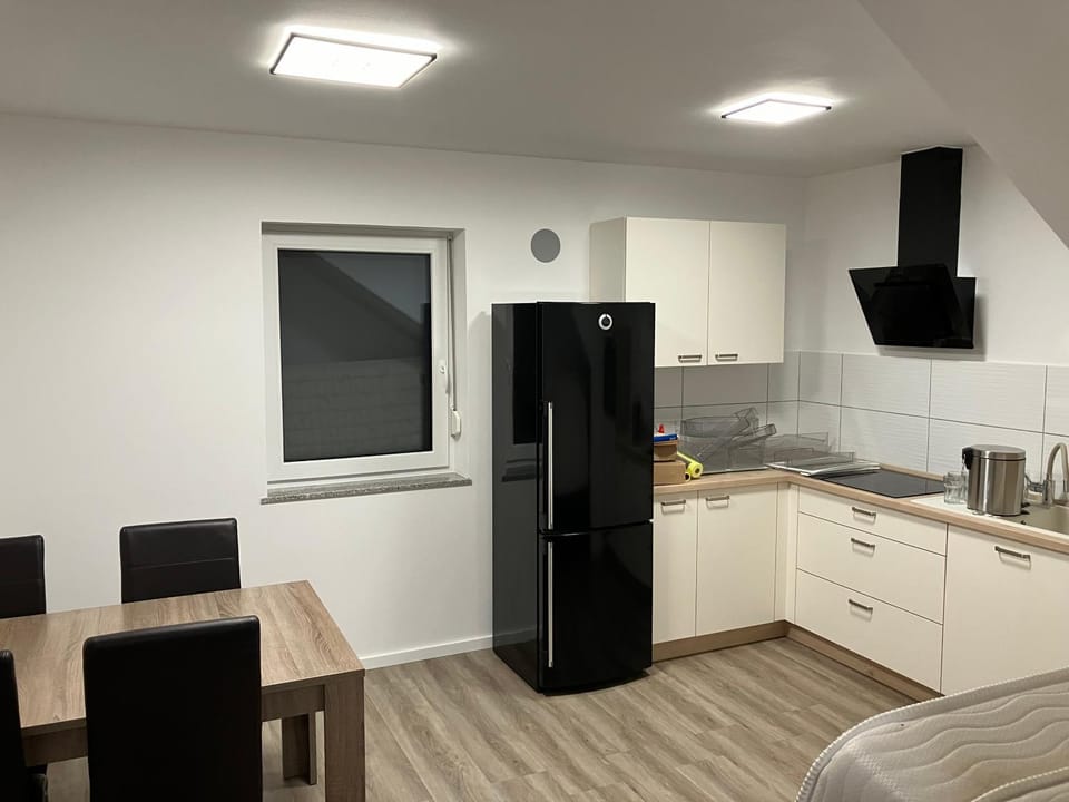 Kitchen or kitchenette, Dining area, oven, stove