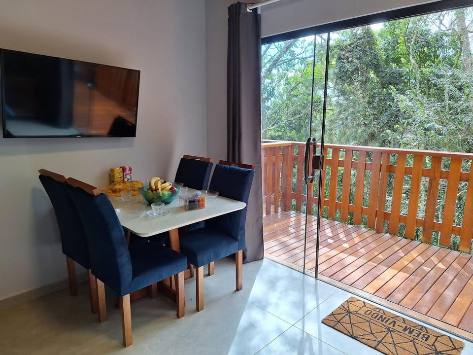 Chalé Jasmim - Recanto Veky Nature lodge in Campos do Jordão