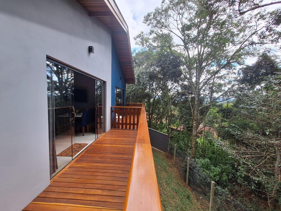 Chalé Jasmim - Recanto Veky Nature lodge in Campos do Jordão