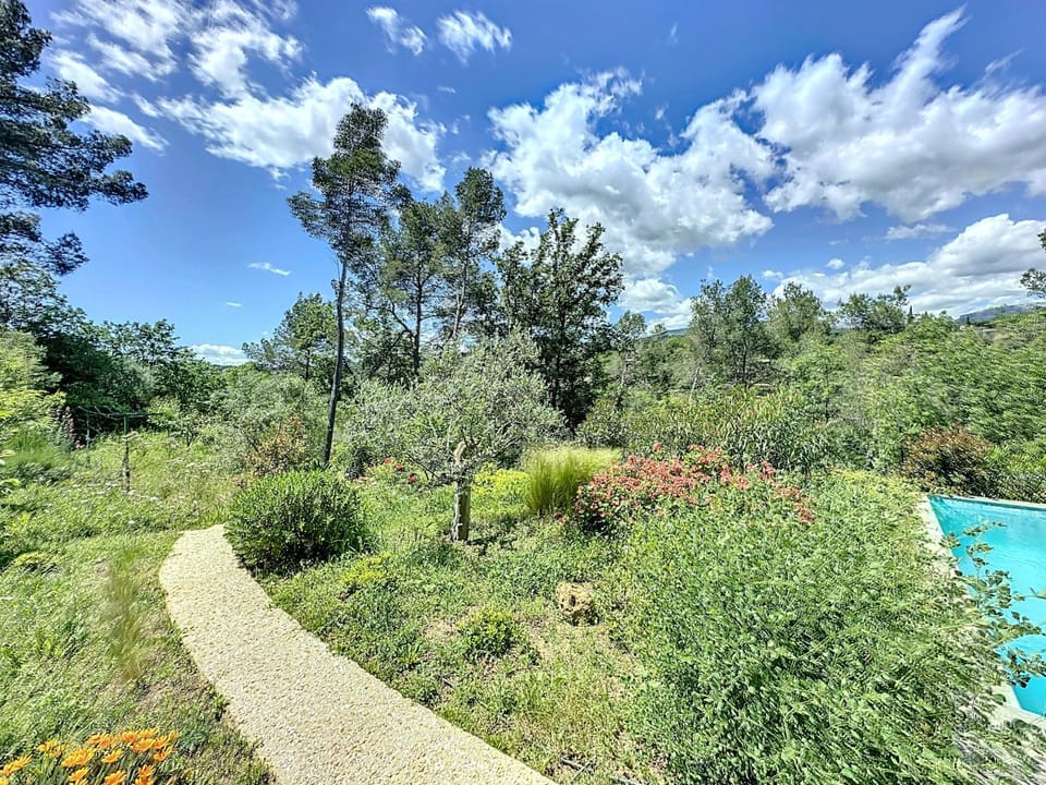 Natural landscape, Garden, Garden view