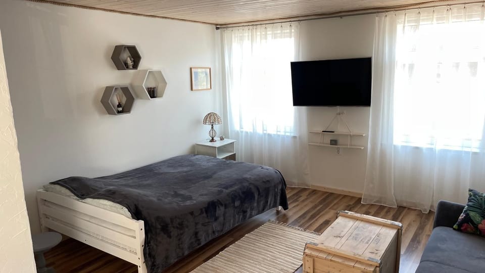 Bed, TV and multimedia