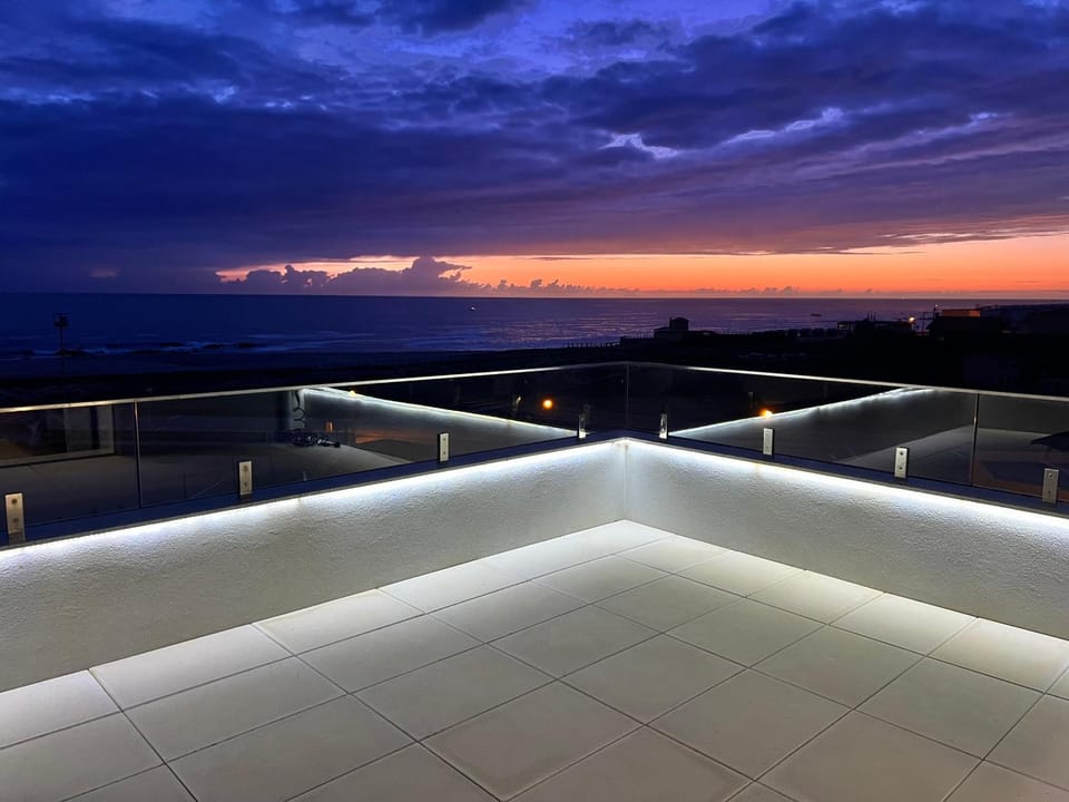 Natural landscape, Balcony/Terrace, Sunset