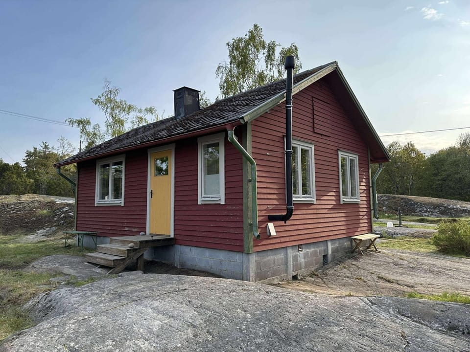 Stuga på Möja-en skärgårdspärla i Kyrkviken House in Stockholm County
