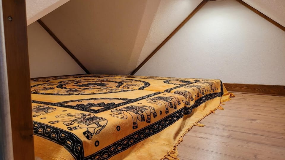Property building, Living room, Bedroom