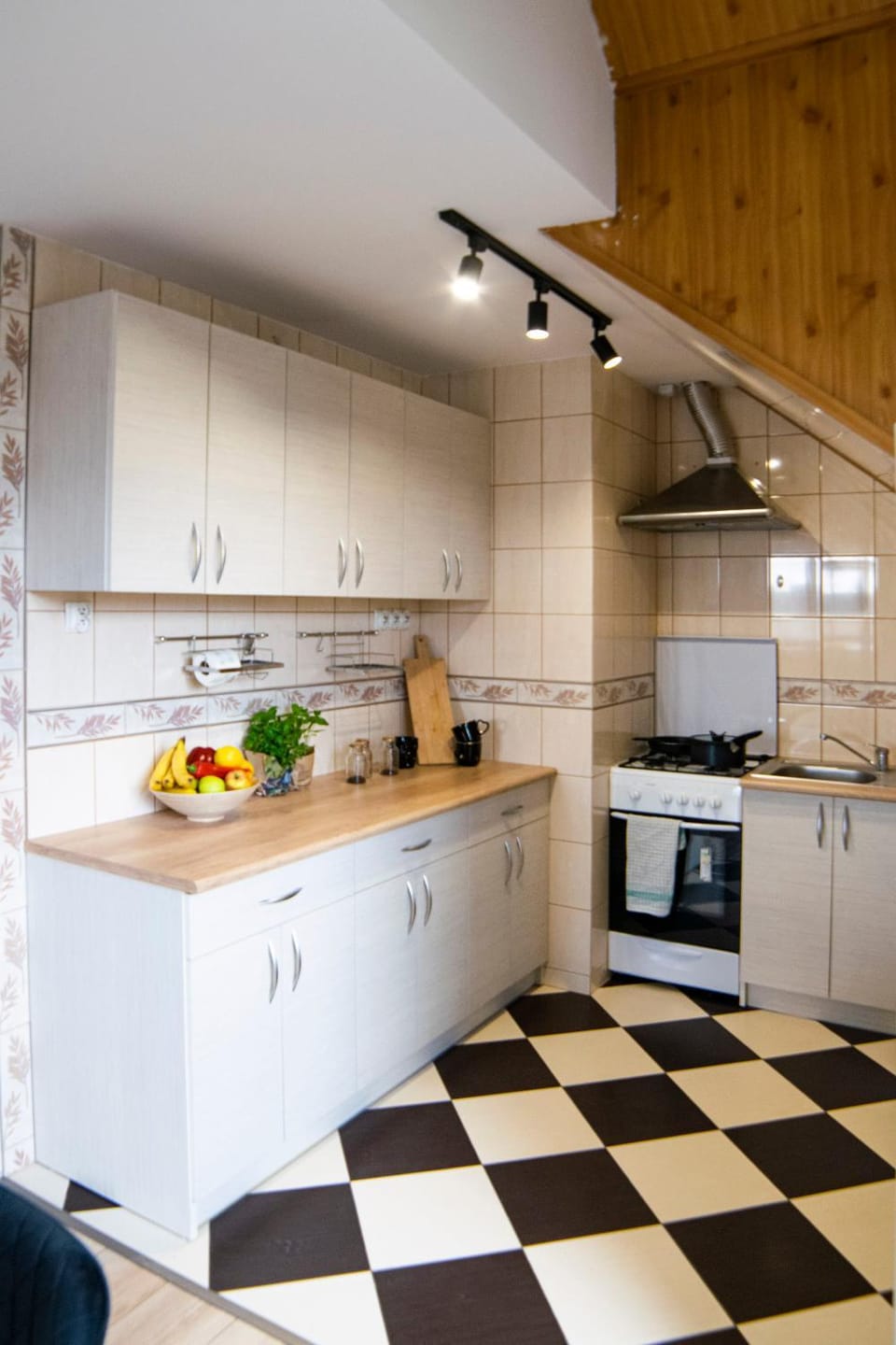 Kitchen or kitchenette, kitchen